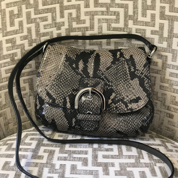 Coach Python Shoulder Bag - NEW! - Picture 3 of 4
